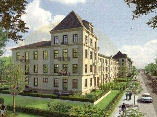 Maisonette zur Miete 519 € 2 Zimmer 48,4 m² 2. Geschoss Stauffenbergallee 12e Albertstadt Dresden 01099