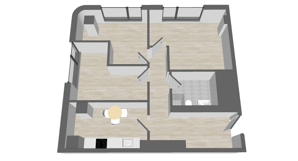 Wohnung zur Miete Wohnen auf Zeit 760 € 3 Zimmer 12 m²<br/>Wohnfläche 04.03.2025<br/>Verfügbarkeit Georg-Voigt-Straße 15 Westend - Süd Frankfurt am Main 60325