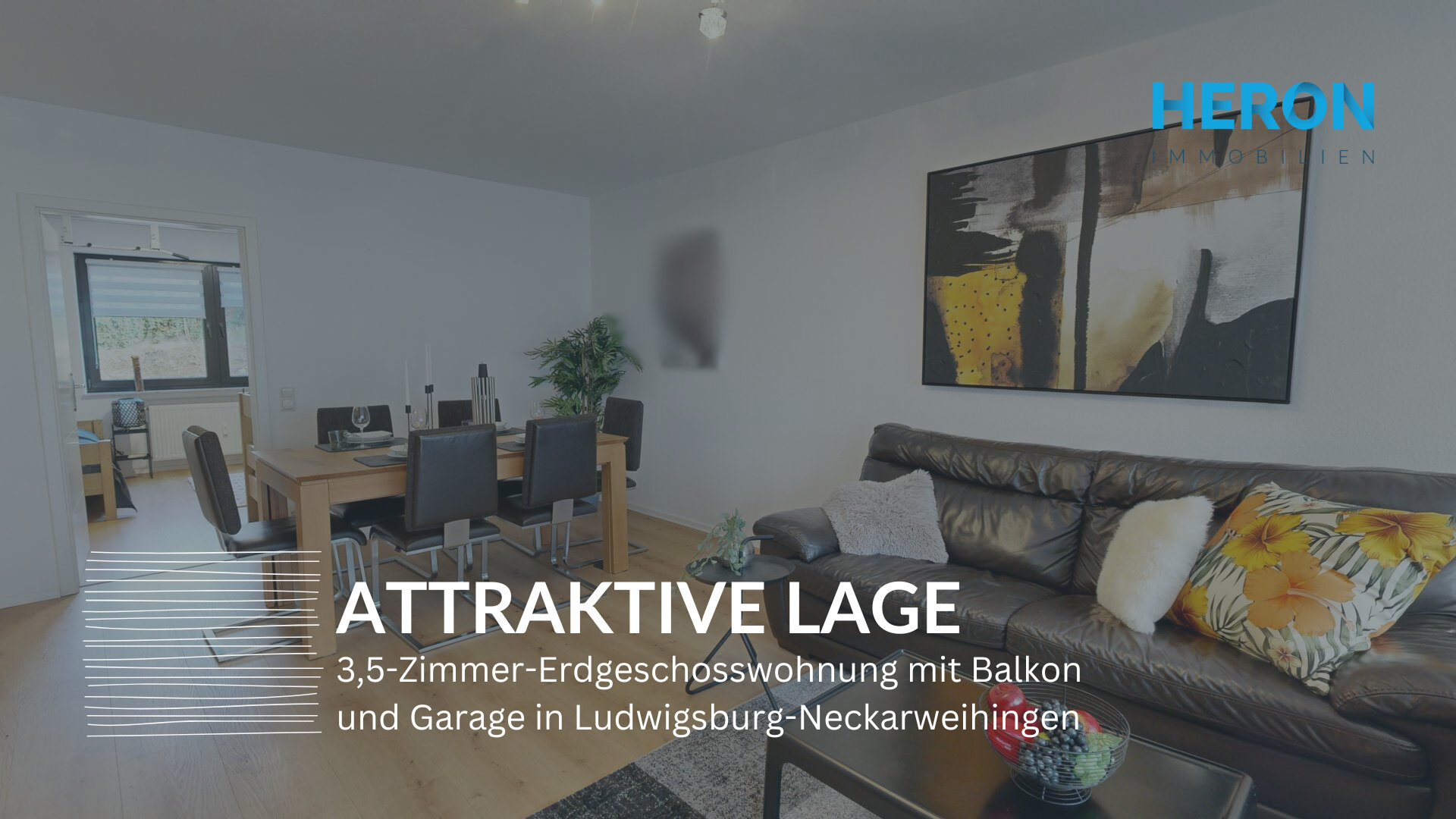 Wohnung zum Kauf 320.000 € 3,5 Zimmer 86 m²<br/>Wohnfläche EG<br/>Geschoss Neckarweihingen Ludwigsburg 71642