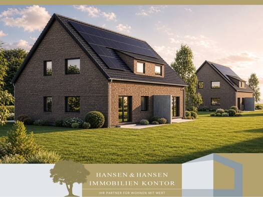 Doppelhaushälfte zum Kauf - Erstbezug 599.000 € 4 Zimmer 118 m² 396 m² Grundstück Bergstedt Hamburg / Bergstedt 22395