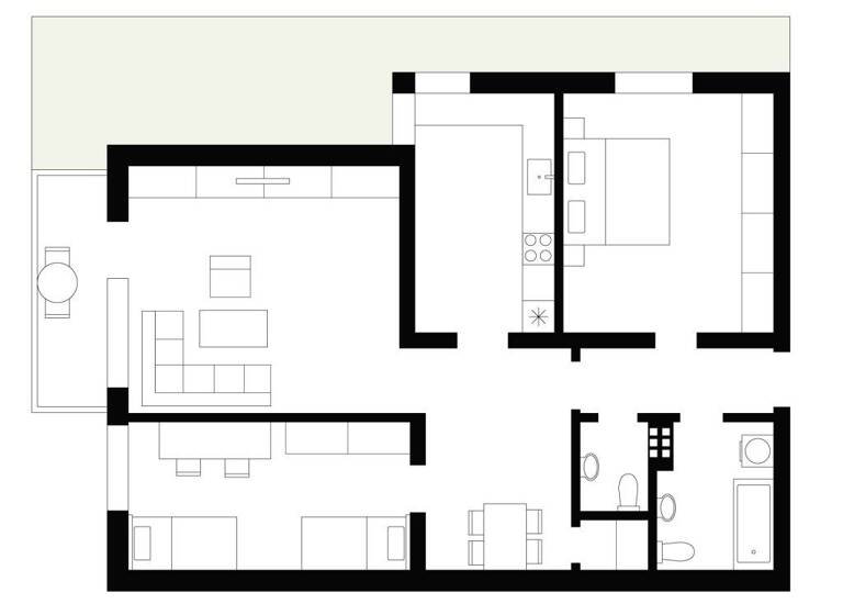 Wohnung zum Kauf 170.000 € 3 Zimmer 79,8 m² 2. Geschoss Cottbuser Str. 3 Watzenborn-Steinberg Pohlheim 35415