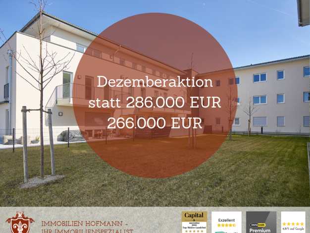 Wohnung zum Kauf - Erstbezug provisionsfrei 266.000 € 2 Zimmer 73,2 m² 2. Geschoss Gangkofen 84140