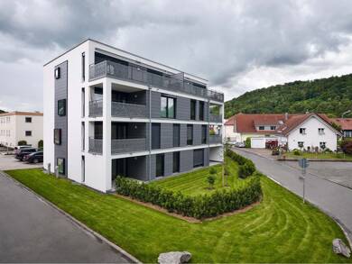 Wohnung zur Miete 1.134 € 3 Zimmer 87,9 m² Geschoss 2/4 frei ab 01.10.2025 Stühlingen Stühlingen 79780
