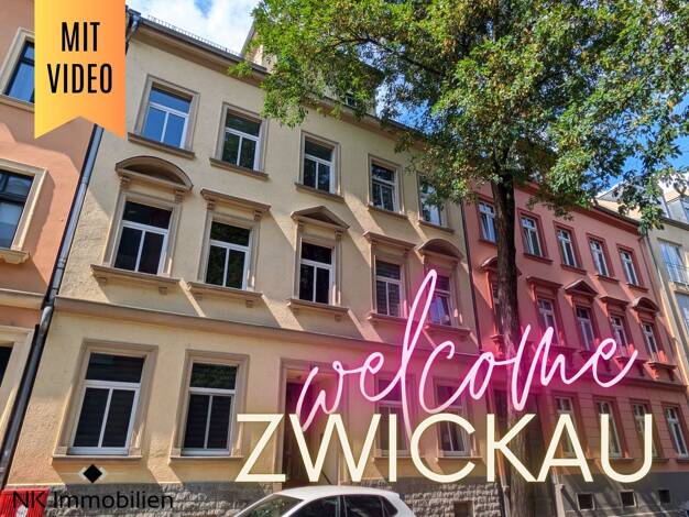 Terrassenwohnung zur Miete 275 € 1,5 Zimmer 39 m² EG Max-Pechstein-Str. 69a Innenstadt Zwickau 08056