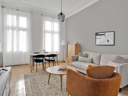 Wohnung zur Miete 1.250 € 2 Zimmer 54 m² 4. Geschoss Krossener Straße 11 A Friedrichshain Friedrichshain-Kreuzberg 10245