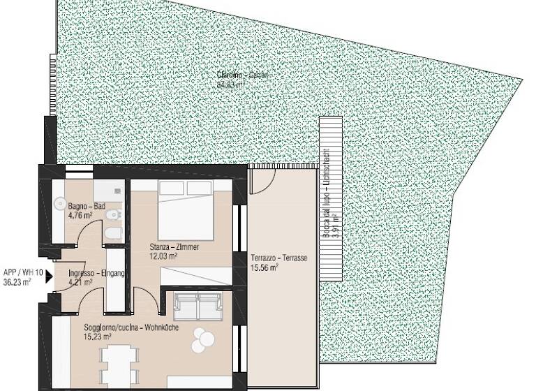 Wohnung zum Kauf - Erstbezug 259.000 € 2 Zimmer 62 m² frei ab sofort Mölten