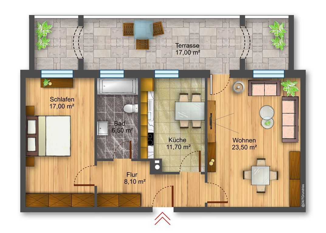 Wohnung zum Kauf 189.000 € 2 Zimmer 71 m²<br/>Wohnfläche 1.<br/>Geschoss ab sofort<br/>Verfügbarkeit Fürstenwalde Fürstenwalde /Spree 15517