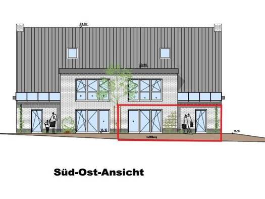 Wohnung zur Miete - Erstbezug 1.750 € 3 Zimmer 84,9 m² Hauptstraße 11 Wyler Kranenburg 47559
