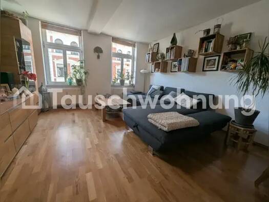 Wohnung zur Miete Tauschwohnung 670 € 3 Zimmer 80 m² 2. Geschoss Plagwitz Leipzig 04229