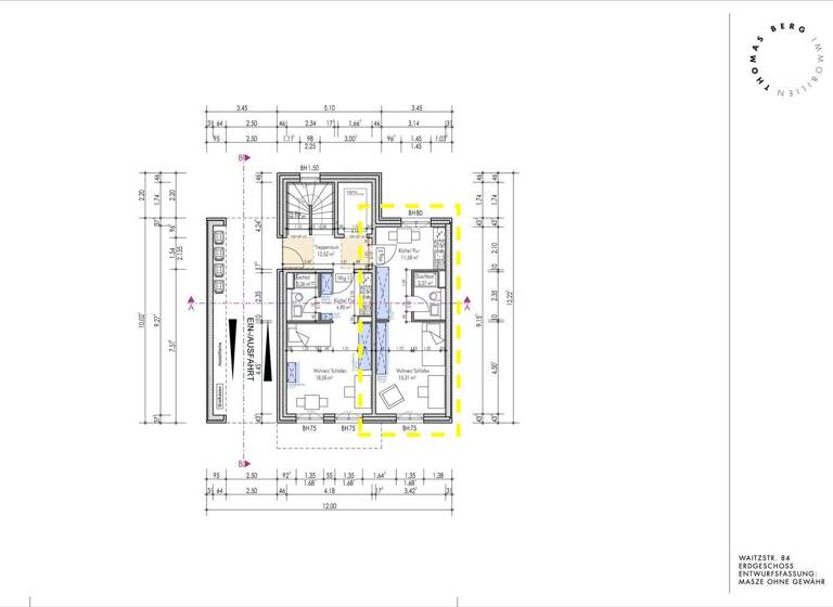 Studio zum Kauf - Erstbezug provisionsfrei 169.000 € 1 Zimmer 30,2 m² EG Waitzstraße 84 Ravensberg Kiel 24118