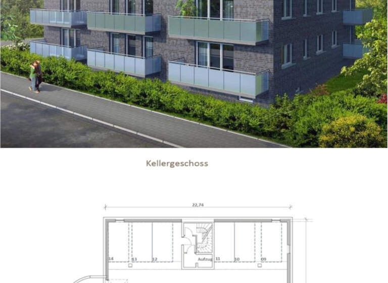 Wohnung zum Kauf - Erstbezug 209.780 € 2 Zimmer 59,1 m² Iprump/Stickgras Delmenhorst 27751