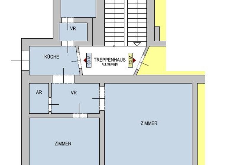 Büro zur Miete 737 € 2 Zimmer St. Peter Hauptstraße Sankt Peter Graz 8042
