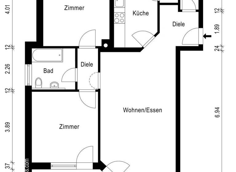 Wohnung zum Kauf 325.000 € 3 Zimmer 80,3 m² Marktoberdorf 87616