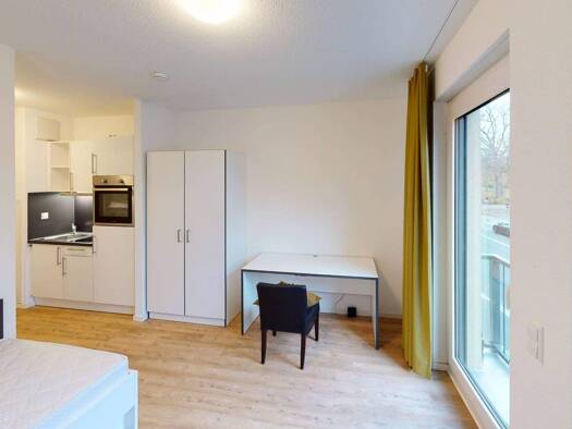 Studio zur Miete 414 € 1 Zimmer 21,3 m² 3. Geschoss frei ab 16.04.2026 Täubchenweg 53 Zentrum-Ost Leipzig 04317