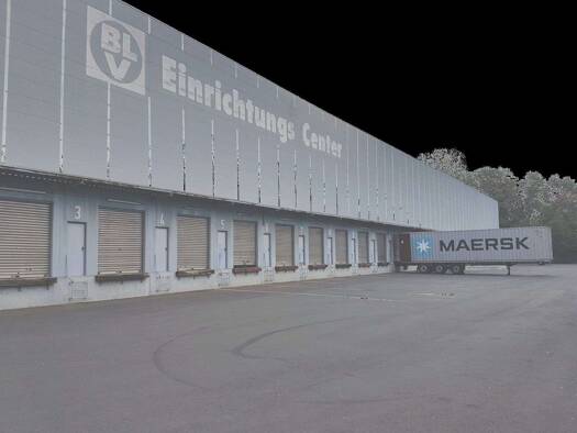 Lagerhalle zur Miete provisionsfrei 5.523,9 m² Lagerfläche teilbar ab 3.500 m² Attelsdorf 21 Attelsdorf Schlüsselfeld 96132