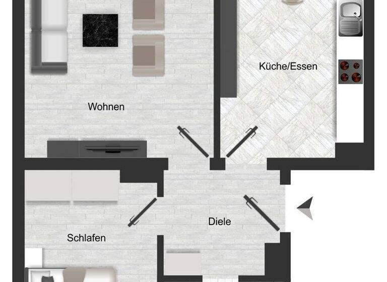 Wohnung zum Kauf 169.950 € 2 Zimmer 60,2 m² EG Enderstraße 3 Tolkewitz/Seidnitz-Nord Dresden 01277