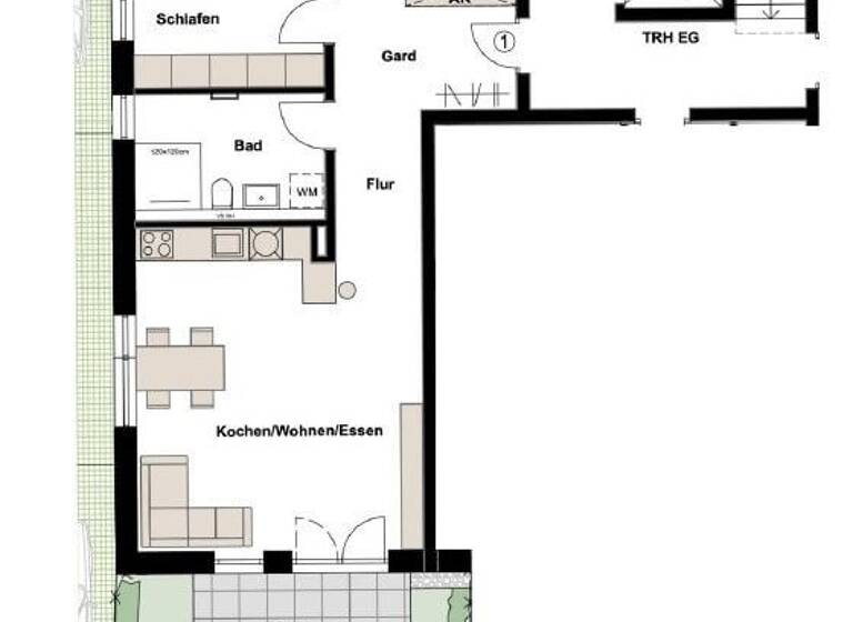 Wohnung zum Kauf provisionsfrei 419.000 € 3 Zimmer 80,2 m²<br/>Wohnfläche Ronhof Fürth 90765