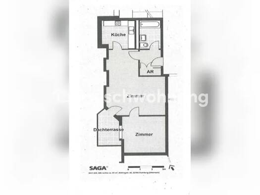 Wohnung zur Miete Tauschwohnung 506 € 2 Zimmer 55 m² 4. Geschoss Osdorf Altona 22765