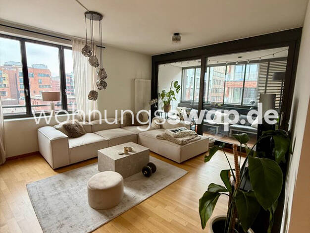 Wohnung zur Miete Tauschwohnung 1.880 € 3 Zimmer 107 m² 4. Geschoss HafenCity Hamburg 20457