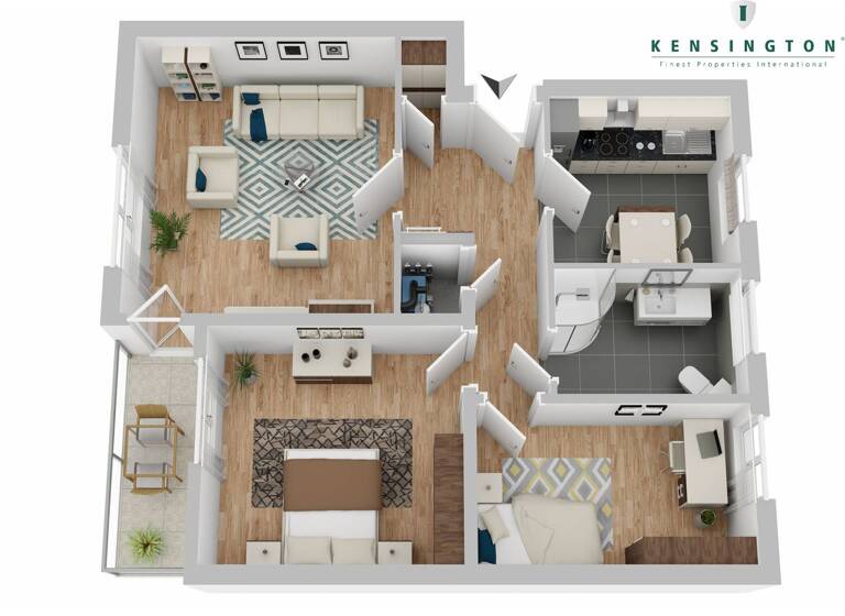 Wohnung zum Kauf 149.000 € 3 Zimmer 73 m² EG Breite Straße 4 Künsebeck Halle (Westfalen) 33790