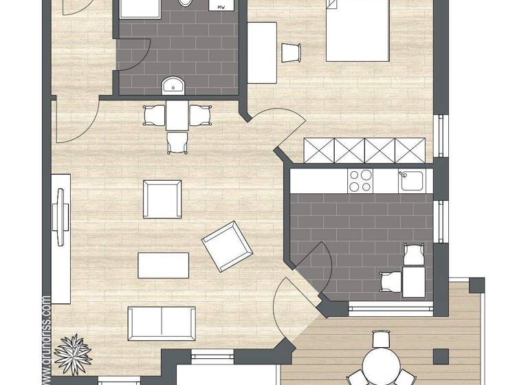 Wohnung zum Kauf 119.000 € 2 Zimmer 60 m² Sundern 59846