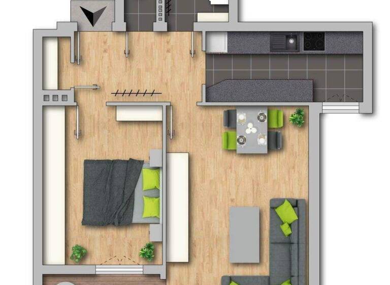 Wohnung zum Kauf 139.000 € 2 Zimmer 2. Geschoss Ebensee 4802