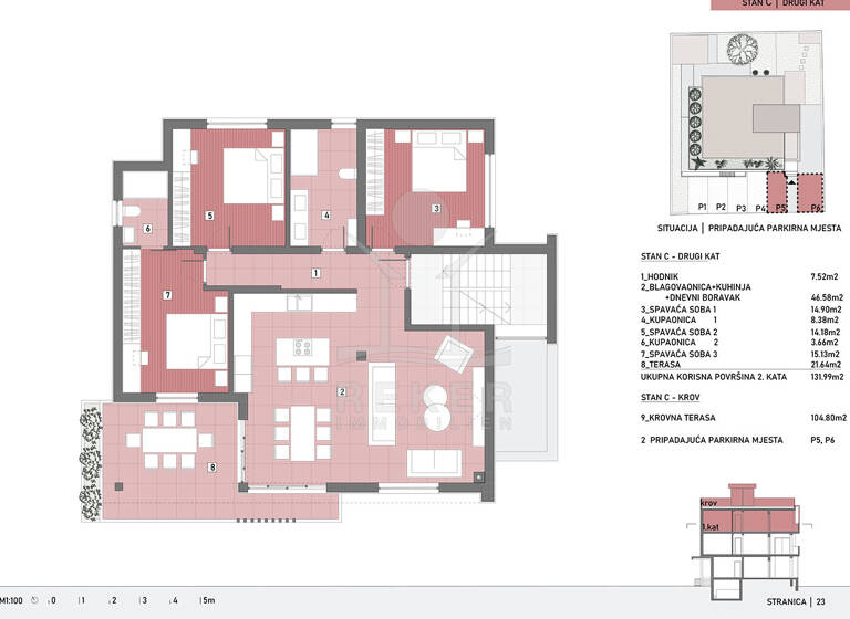 Penthouse zum Kauf - Erstbezug 507.000 € 5 Zimmer 169 m² Vodice