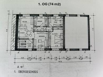 Wohnung zur Miete 650 € 3 Zimmer 74 m² 1. Geschoss frei ab sofort Saarlouis 66740
