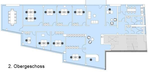 Bürofläche zur Miete 5.395 € 12 Zimmer 415 m²<br/>Bürofläche Innerer Osten Regensburg 93055