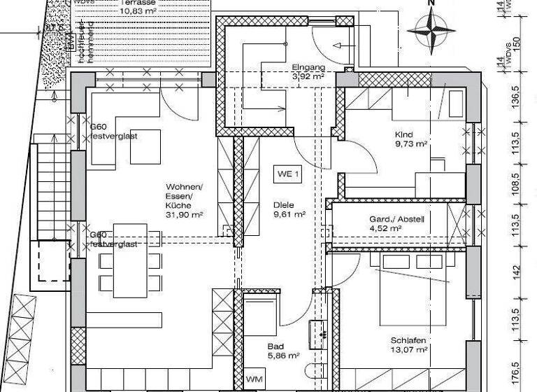 Mehrfamilienhaus zum Kauf - Erstbezug 1.750.000 € 7 Zimmer 215 m² 310 m² Grundstück Dachau 85221