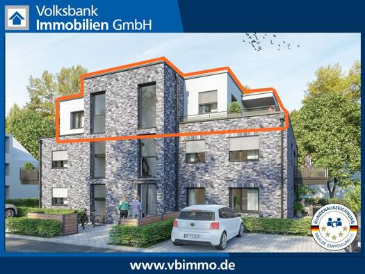 Penthouse zum Kauf - Erstbezug provisionsfrei 489.500 € 2,5 Zimmer 98,1 m² Sanddornweg 1 Niederkrüchten 41372