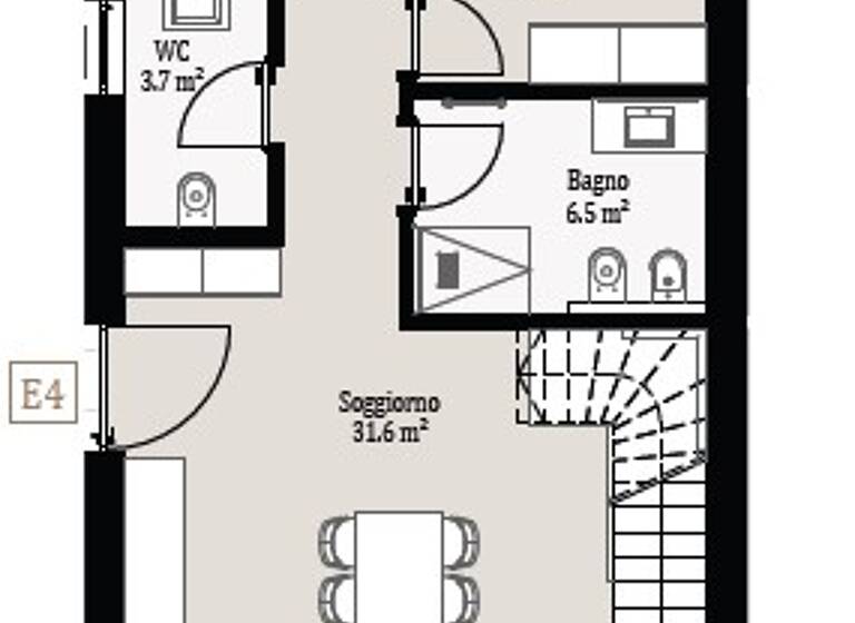 Wohnung zum Kauf - Erstbezug 440.000 € 4 Zimmer 108 m² Affi