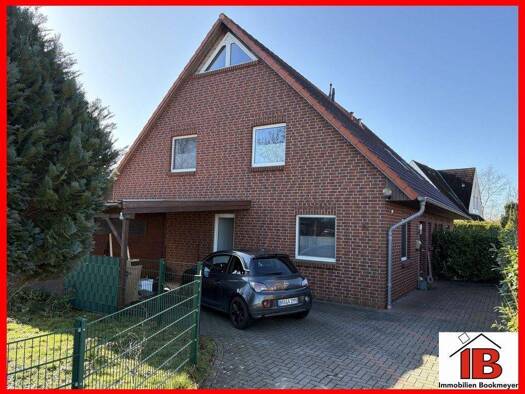 Doppelhaushälfte zur Miete 690 € 4 Zimmer 130 m² 470 m² Grundstück Kirchenstraße 31 Schweiburg Jade 26349