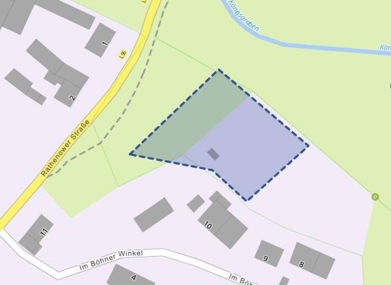 Grundstück zum Kauf 28.270 € 2.827 m² Grundstück frei ab sofort Böhne Rathenow OT Böhne 14712