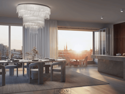 Penthouse zum Kauf - Erstbezug provisionsfrei 4 Zimmer 264,5 m² 12. Geschoss Kirchenpauerstraße 30 Kleiner Grasbrook Hamburg 20457
