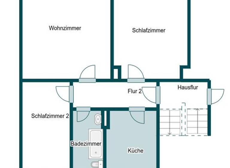Wohnung zum Kauf 49.000 € 3 Zimmer 64,1 m² 3. Geschoss Döbeln 04720
