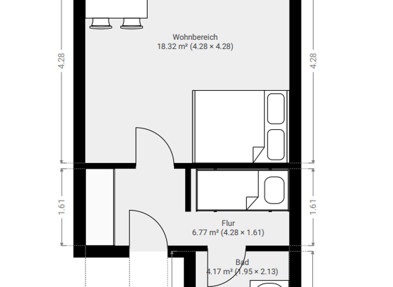 Studio zum Kauf provisionsfrei 139.000 € 1 Zimmer 29 m² Geschoss 2/4 frei ab sofort Stranddistelweg 7 Burgtiefe Fehmarn 23769