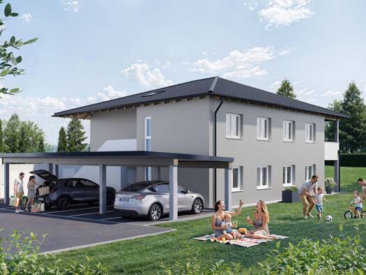Wohnung zum Kauf - Erstbezug 430.000 € 4 Zimmer 89,9 m² EG frei ab 14.10.2027 Thann 7 Hargelsberg 4483
