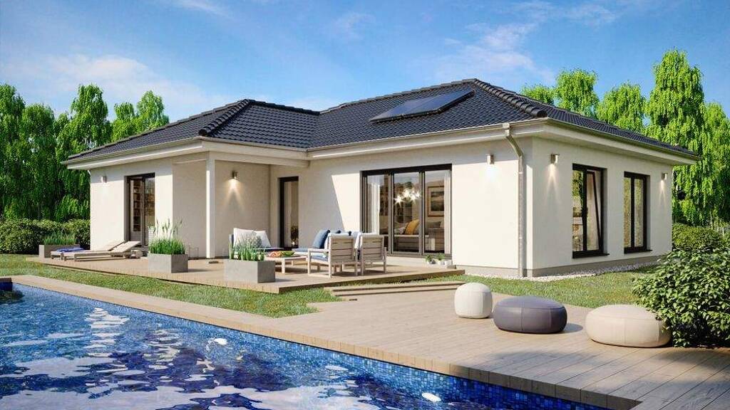 Einfamilienhaus zum Kauf 356.050 € 4 Zimmer 122 m² 775 m² Grundstück Kitzscher 04567