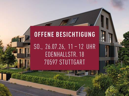 Wohnung zum Kauf - Erstbezug provisionsfrei 1.350.250 € 4,5 Zimmer 133 m² Sonnenberg Stuttgart 70597