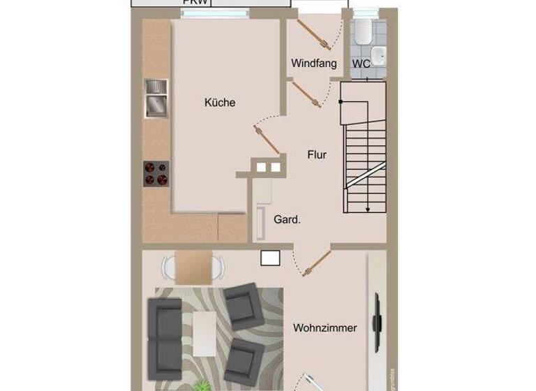 Reihenmittelhaus zum Kauf 280.000 € 4 Zimmer 73 m² 150 m² Grundstück Kaufbeuren 87600