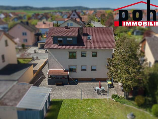 Mehrfamilienhaus zum Kauf als Kapitalanlage geeignet 399.000 € 9 Zimmer 225 m² 1.144 m² Grundstück Wiesenfeld Meeder 96484