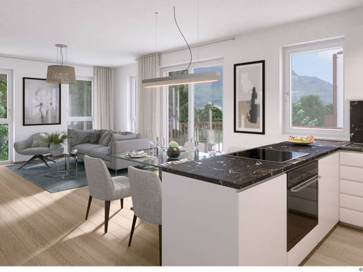 Wohnung zum Kauf - Erstbezug provisionsfrei 439.000 € 2 Zimmer 64 m² 1. Geschoss Bad Reichenhall 83435