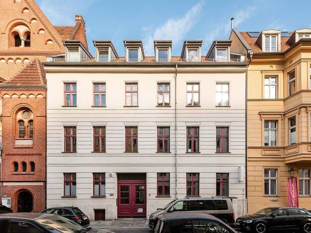 Maisonette zum Kauf provisionsfrei 429.000 € 2 Zimmer 60 m² 1. Geschoss Auguststraße 89 Mitte Berlin 10117