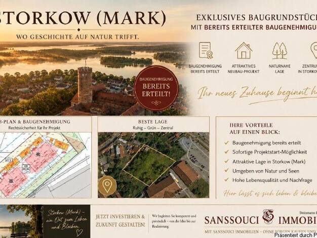 Grundstück zum Kauf 449.000 € 1.700 m² Grundstück Storkow Storkow (Mark) 15859