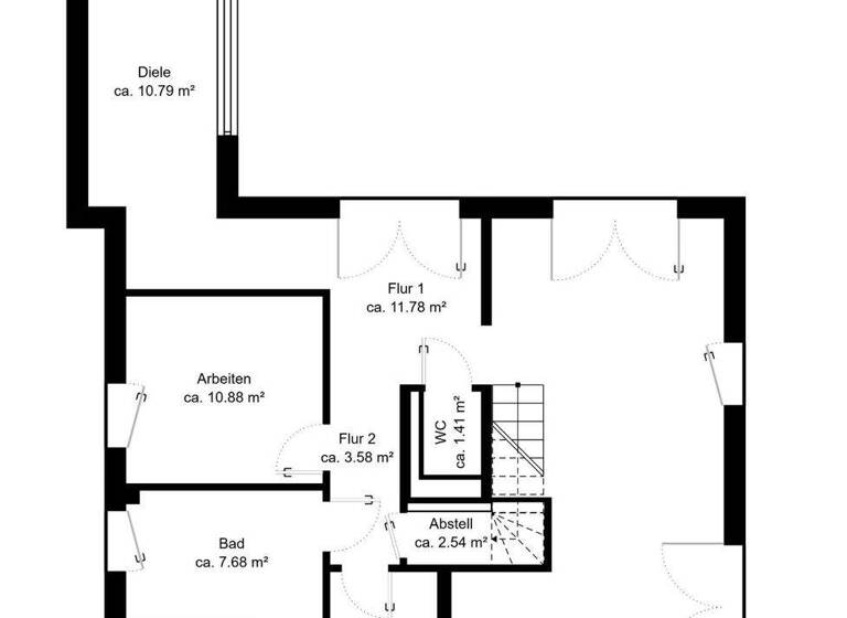 Wohnung zum Kauf - Erstbezug 990.000 € 3 Zimmer 131 m² 2. Geschoss Bredeney Essen 45133