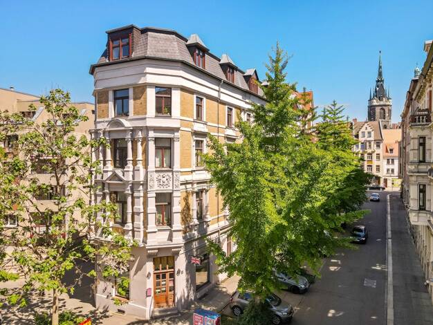 Wohnung zur Miete 990 € 2 Zimmer 80 m² Dachgeschoss Hackebornstraße 4 Altstadt Halle 06108