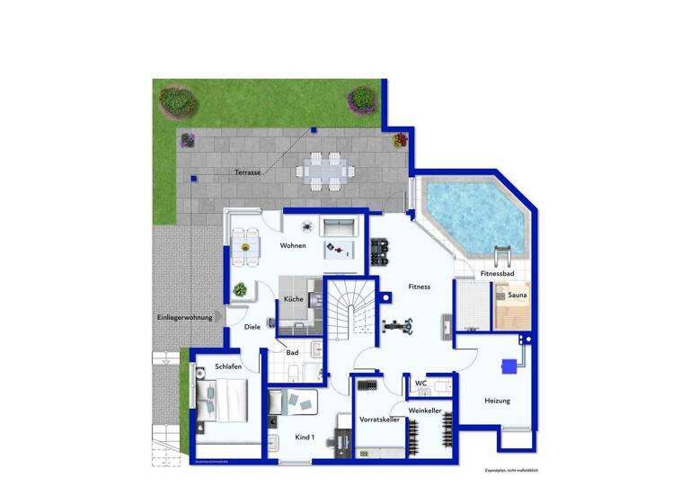 Einfamilienhaus zum Kauf 1.260.000 € 8 Zimmer 299,4 m² 1.527 m² Grundstück Kreßbach Tübingen 72072