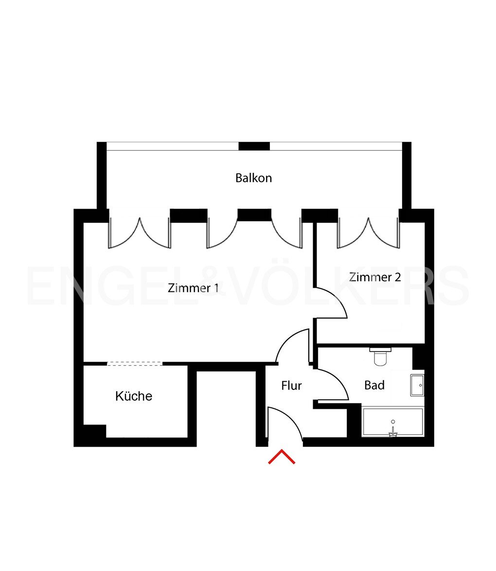 Wohnung zum Kauf 260.000 € 2 Zimmer 54 m²<br/>Wohnfläche 3.<br/>Geschoss Französisch Buchholz Berlin 13127