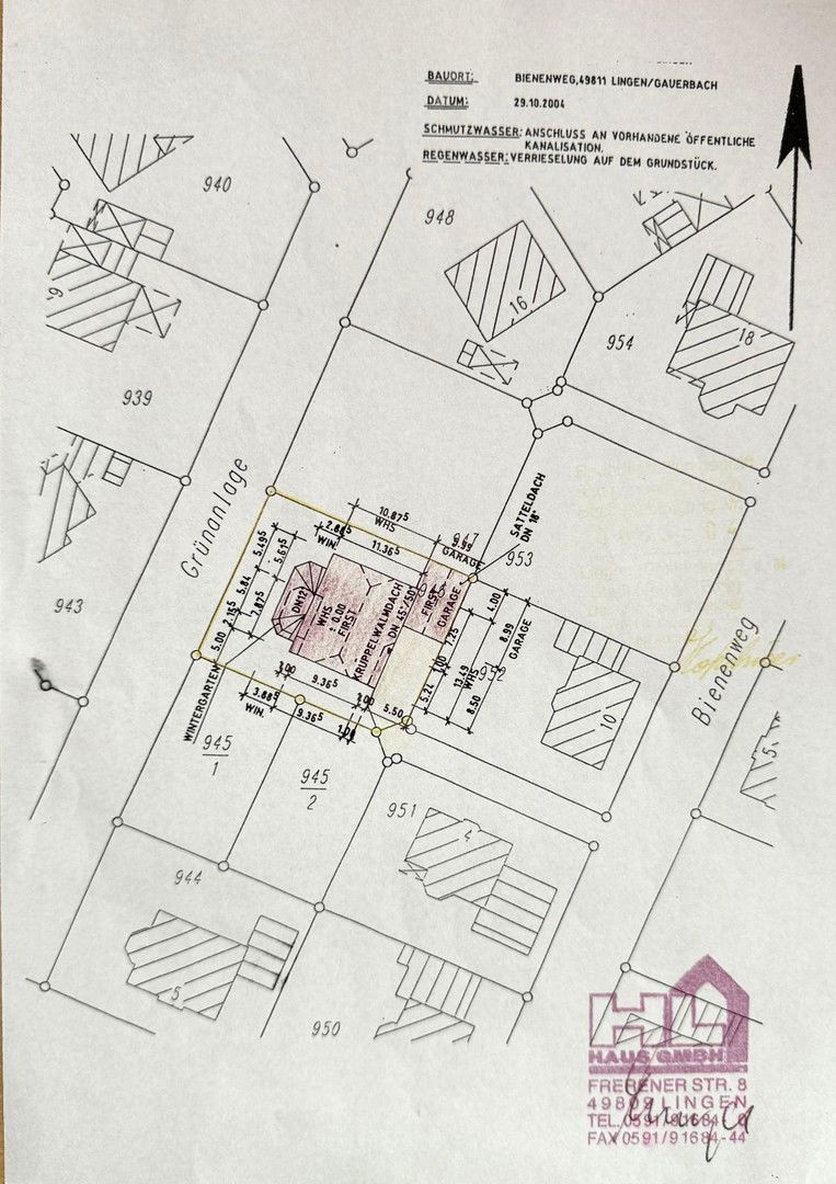 Einfamilienhaus zum Kauf provisionsfrei 595.000 € 8 Zimmer 265 m²<br/>Wohnfläche 604 m²<br/>Grundstück 01.01.2026<br/>Verfügbarkeit Bienenweg 8 Laxten Lingen 49811